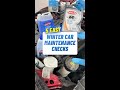 5 Easy Winter Car Maintenance Checks