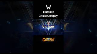 Zetian Gameplay 🔥 MLBB Ranked Domination! #mlbb #shorts #mlbbindia #mlbbcreator #gaming #trending