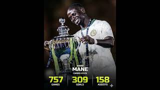 WOW! Sadio Mane's overall career stats: