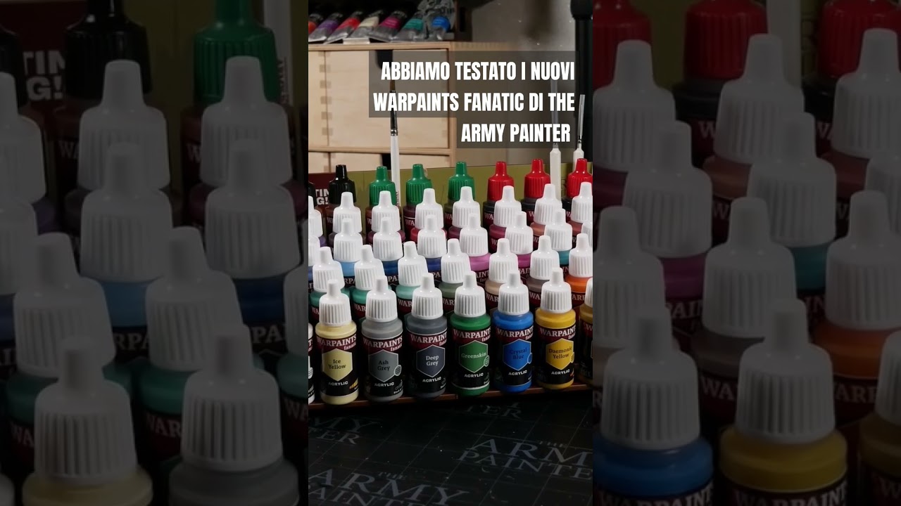 Unboxing Warpaints Fanatic Mega Set. Scopriamo insieme i nuovi colori di The Army Painter!