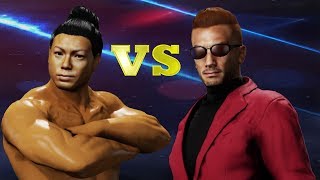 異種格闘技 千代の富士 VS 中田英寿 サッカー VS 相撲 WWE2K18 CAW screenshot 4