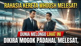 Download Lagu BULE NGAMUK DIKIRA MOGOK! Padahal Kereta Whoosh Lagi Melesat 350 Km/Jam! MP3