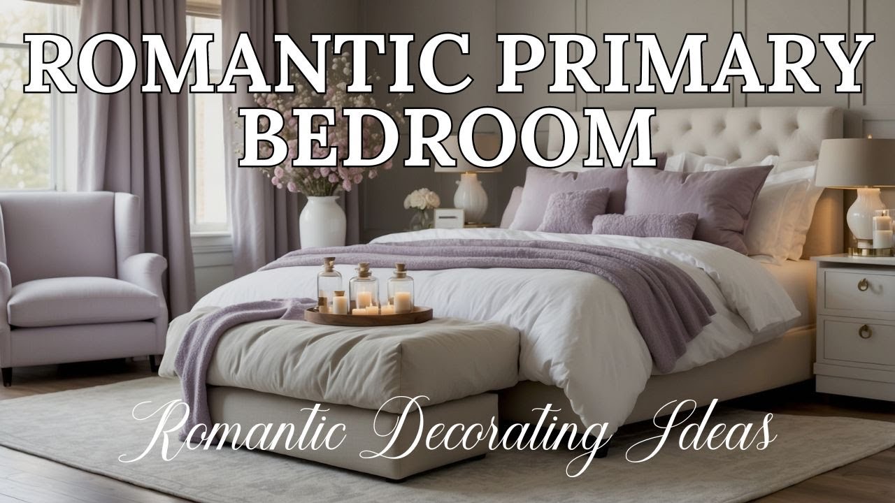 Romantic Primary Bedroom Decorating Ideas | Create a Dreamy & Cozy ...
