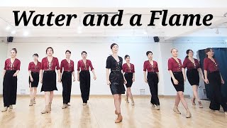 Water and a Flame LINEDANCE/토요영상반 신촌 1~3시/ 중급라인댄스/Choreo:Kim Ray/셀린디옹/라인댄스배우는곳 010-5469-9632 민정희