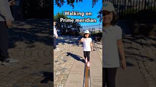 Walking on the Prime meridian Line #primemeridian #shorts