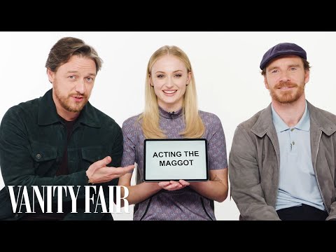 Sophie Turner, James McAvoy மற்றும் Michael Fasbender உங்களுக்கு ஆங்கிலம், ஸ்காட்டிஷ் மற்றும் ஐரிஷ் ஸ்லாங் கற்றுக்கொடுக்கிறார்கள்