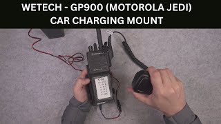 Wetech WTC615D Motorola GP900 car docking &amp; charging station for Jedi series radios