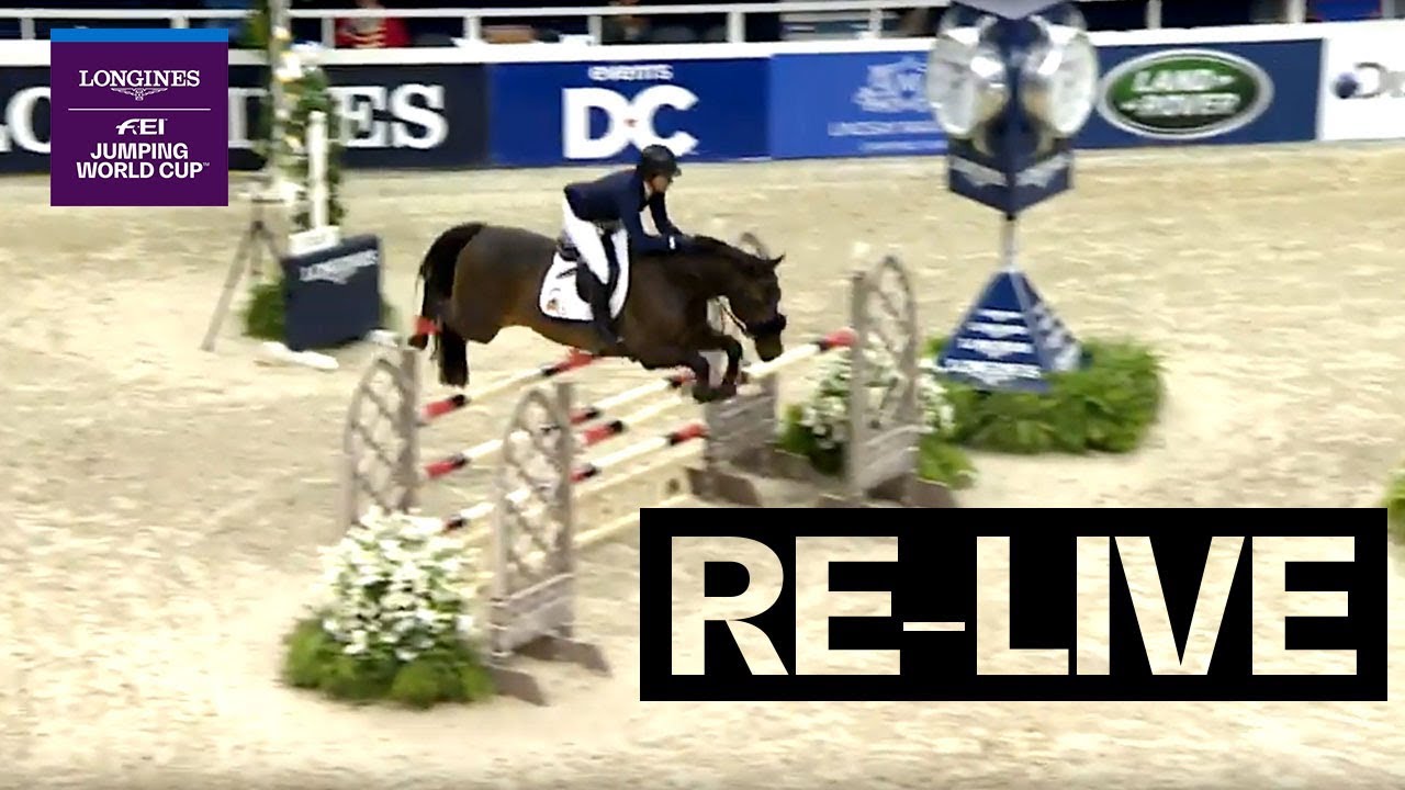 RE-LIVE | Longines FEI Jumping World Cup™ NAL 2018/19 | Washington | Welcome Stake horseshoe bend