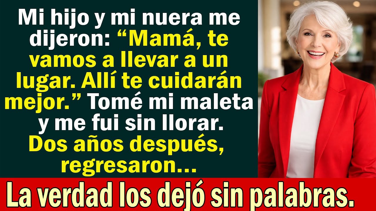Mi hijo y nuera dijeron: “En un asilo estarás mejor”, dos años después volvieron en shock...