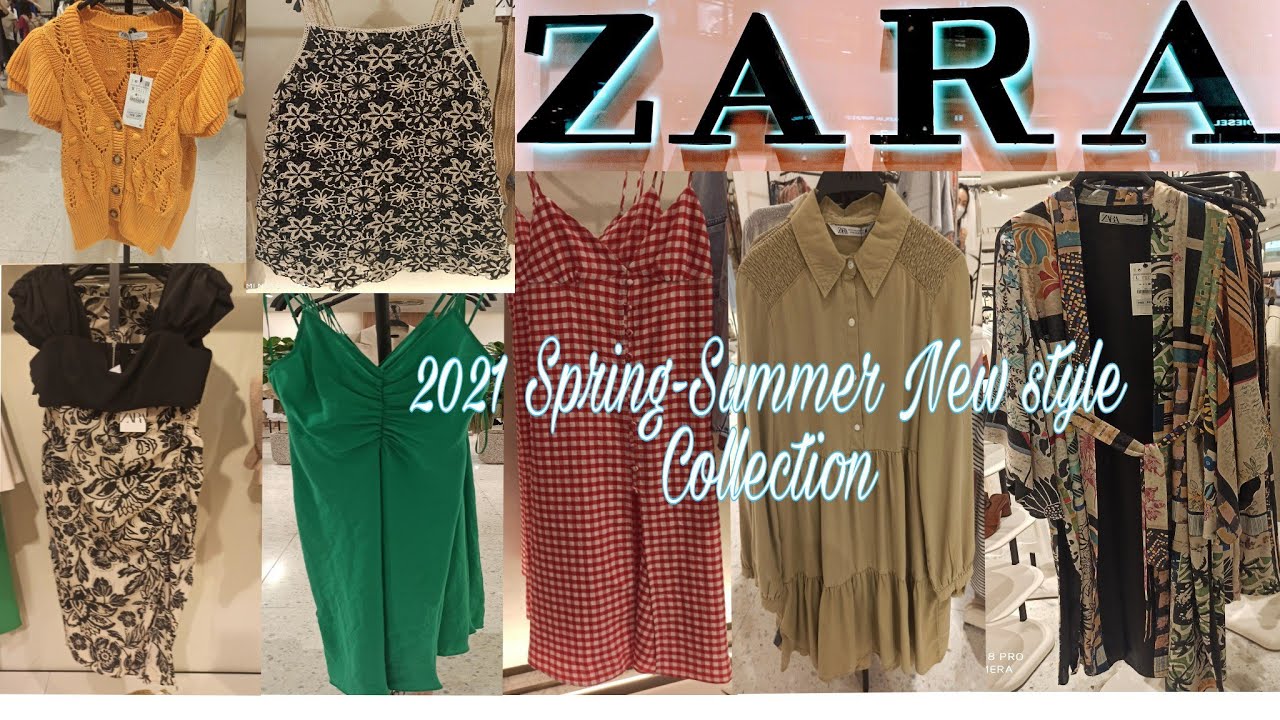 ZARA March 2021 women's new in clothes Spring-Summer Collection