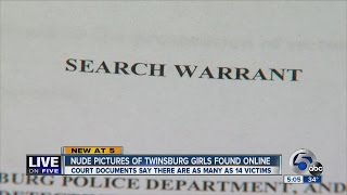 Search warrant gives new information in case of blog page that contained nude photos of underage fem
