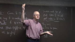 Intro Real Analysis, (Most of) Lec 14: Uniform Continuity Non-Examples, Variation of a Function