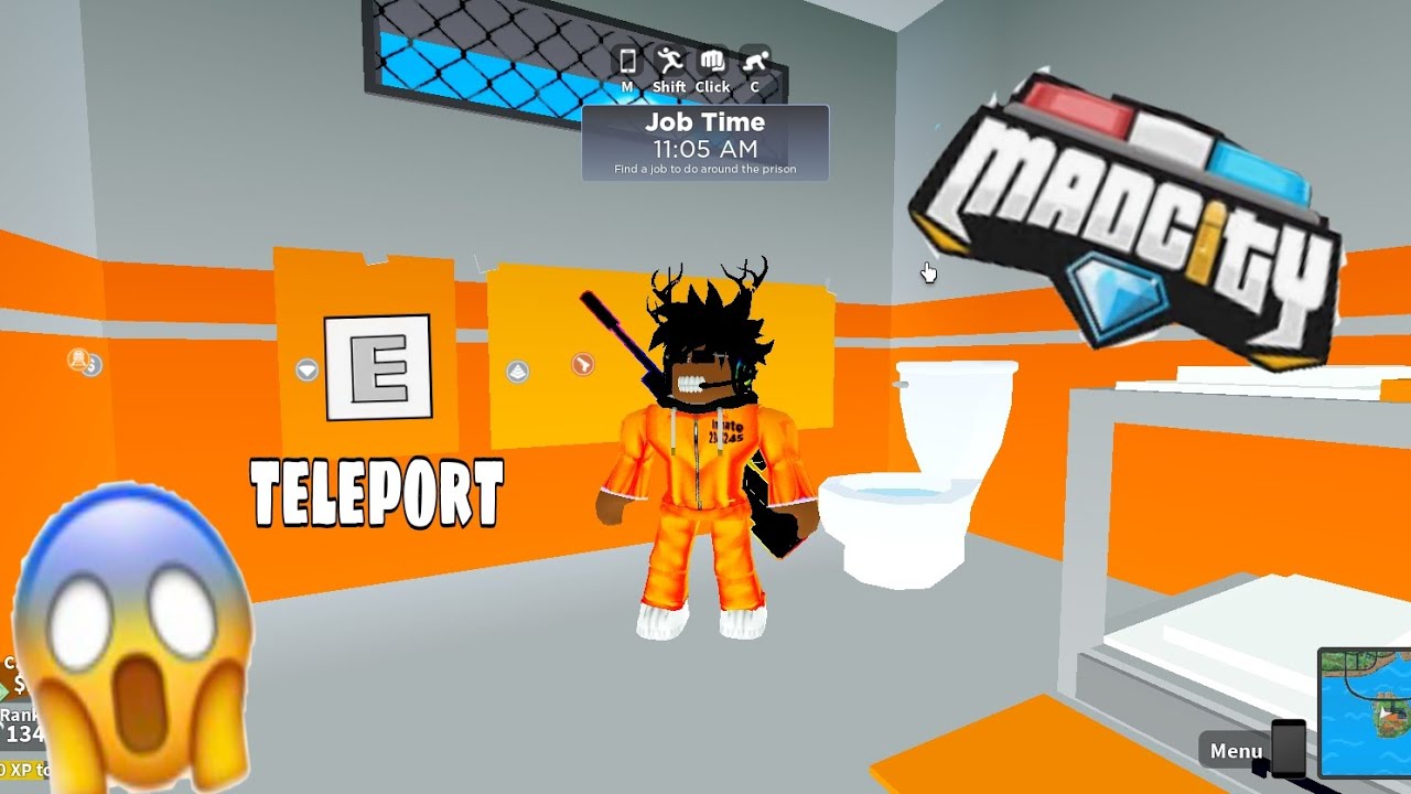 HOW TO *TELEPORT* IN ROBLOX MAD CITY ( NO HACKS )!!!!