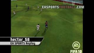 FIFA 10: EA SPORTS Replay of the Week - hector_58
