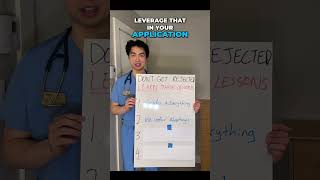 12 Medical School Rejections: 4 Hard-Learned Lessons #shorts