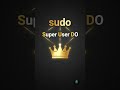 Why "sudo" Is The Most Powerful Word in Linux 🔑