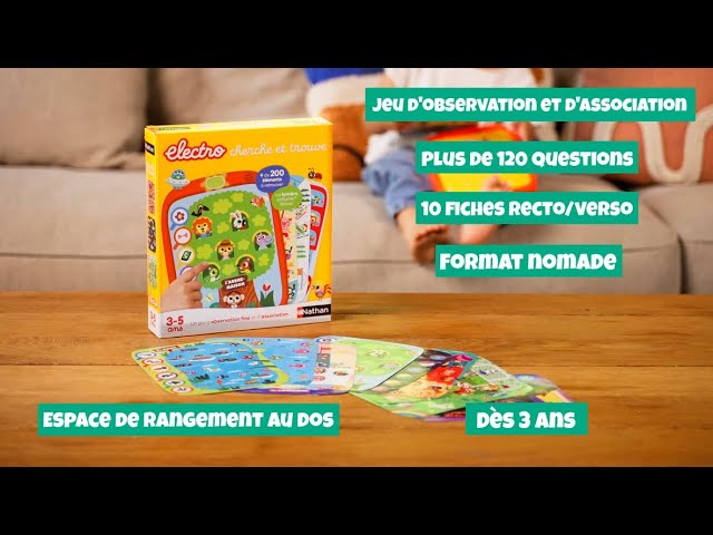 Nathan - Mon premier j'apprends Abécédaire parlant - interactive game - learn the alphabet - recognize letters - enriches vocabulary - From 2 years, Multicolors Nathan - Mon premier j'apprends Abécédaire parlant - interactive game - learn the alphabet - recognize letters - enriches vocabulary - From 2 years, Multicolors