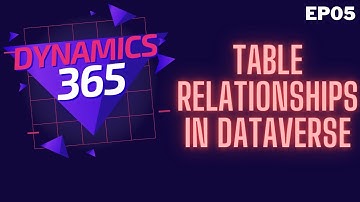 EP05 Table Relationships in Dataverse