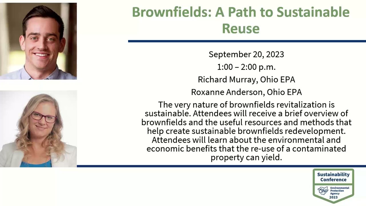 Brownfields: A Path to Sustainable Reuse