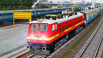 MSTS Indian Railways | Bhubaneswar - Howrah Janshatabdi Express | Train Journey