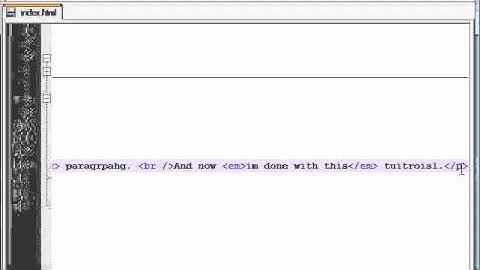 XHTML and CSS Tutorial   5   Bold, Italics, and Comments   YouTube 360p