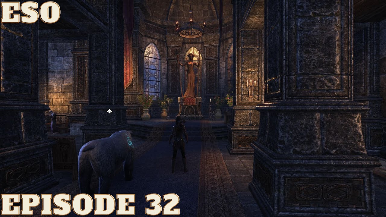 Let's play The Elder Scrolls Online Wood Elf Warden Episode 32