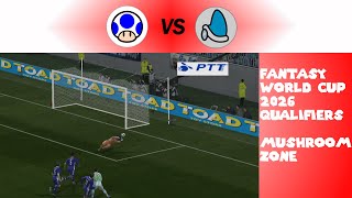 FULL MATCH - Blue Toad vs Kamek, Fantasy World Cup 2026 play-offs of the Mushroom zone, 2nd leg screenshot 5