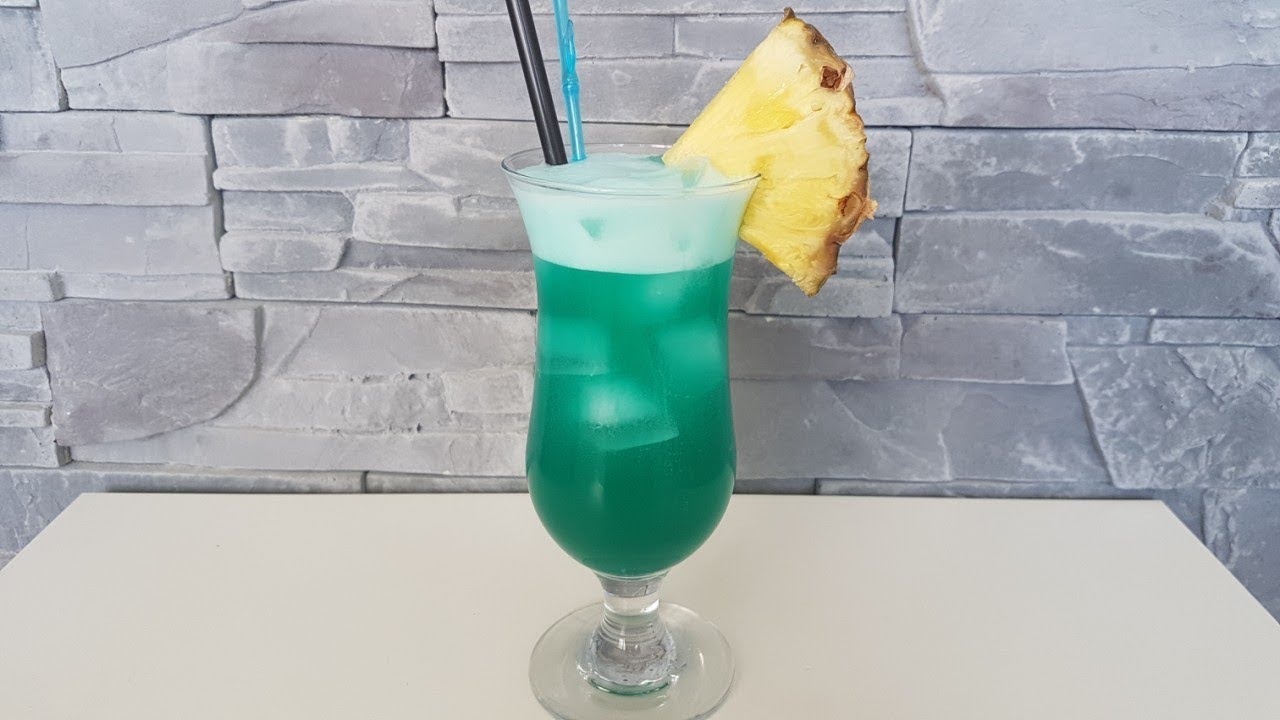 Blue Ananas Cocktail | alkoholfreier Cocktail | Rezept - YouTube