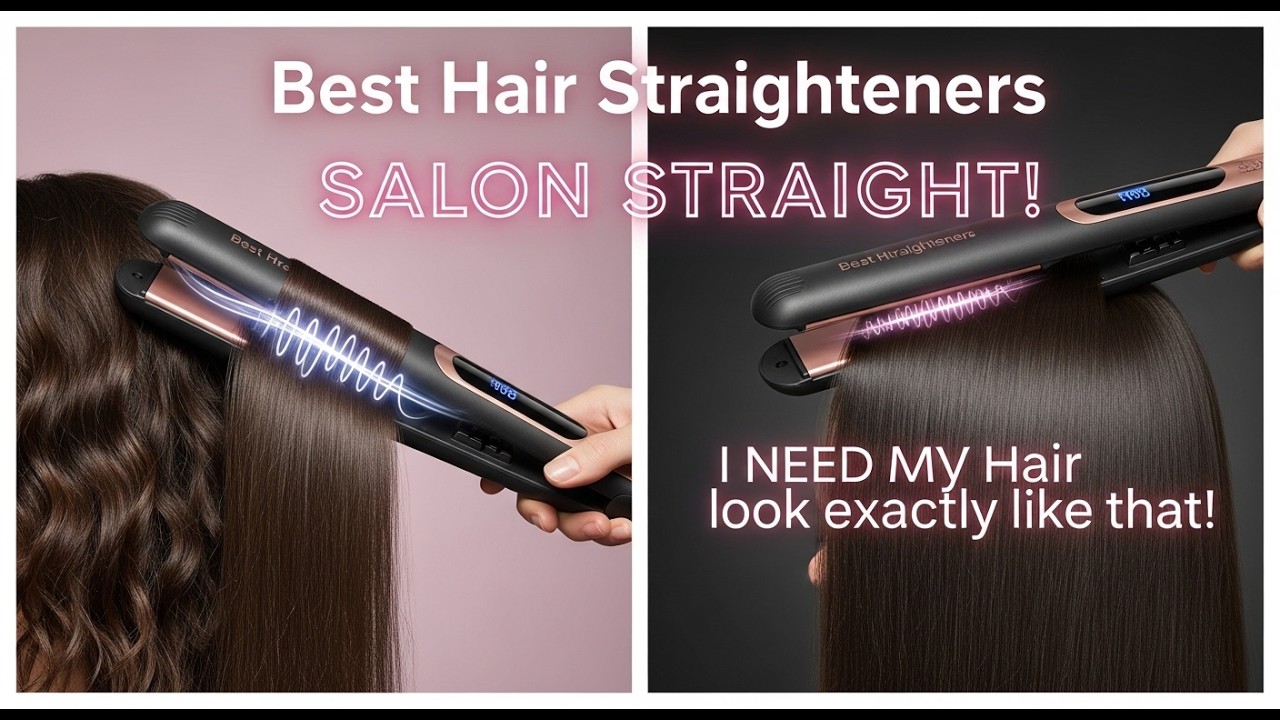 TOP 5 Best Hair Straighteners 2026 || I Tried the $500 Hair Straightener... Is It a Scam? 😱||