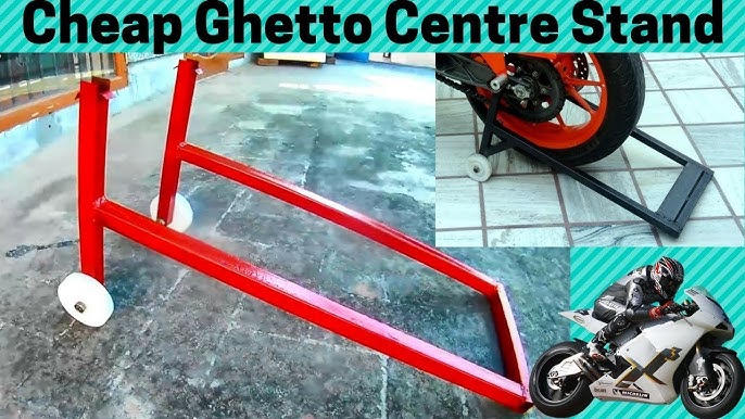 😃✌🏻 CABALLETE para MOTO casero LOW COST // DIY homemade motorcycle stand  