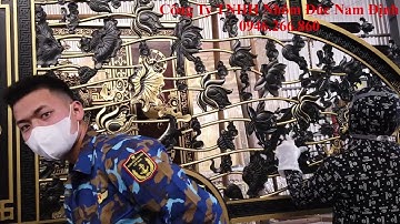 Nhà nhà săn bảng giá cổng nhôm đúc đẹp nhất tại Hưng Yên