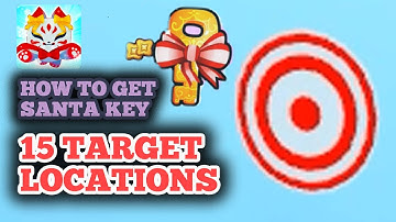 All 15 Target Locations in Pet Simulator 99 - How to Get Santa Key