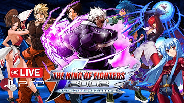 🔴LIVE NOW! The King of Fighters 2002: Unlimited Match | PS2 Gameplay