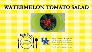Watermelon Tomato Salad