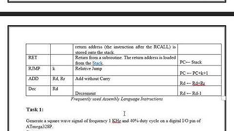 Introduction to Assembly Language Programming of AVR Microcontrollers