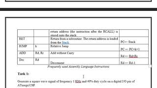Introduction to Assembly Language Programming of AVR Microcontrollers