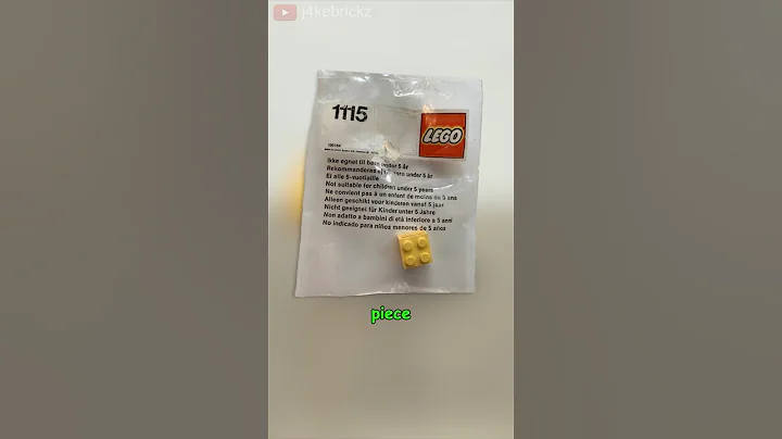 Smallest LEGO Sets Ever… 🧱 #lego