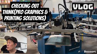 Checking out THINK (pro graphics & printing solutions) VLOG