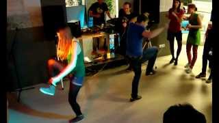 DANCE BATTLE - Barush CZ vs. Kendas - DnB STEP vs. Jumpstyle - OI vs. EEM