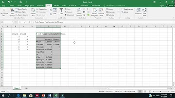T Test Tutorial (3 minutes only)
