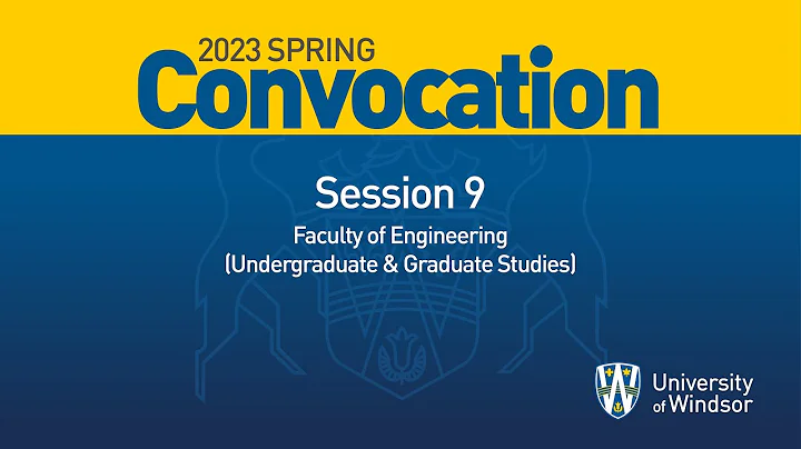 Spring Convocation 2023 - Session 9