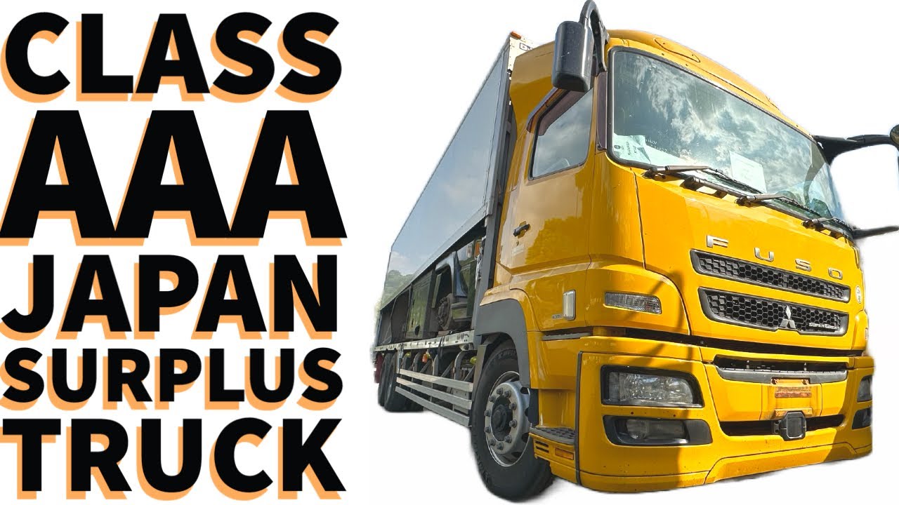 FUSO SUPERGREAT 10W WINGVAN / JAPAN SURPLUS TRUCKS - YouTube