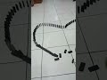 balok domino gagal #fail #failmoment #funny #balokdomino #baloksusun #marblerun #heart #dominos