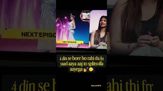 Ufff ❤️‍🔥🤌 Perfect combo of drama+ entertainment 💅🙂‍↔️👽 #ytshorts #splitsvilla #jiocinema