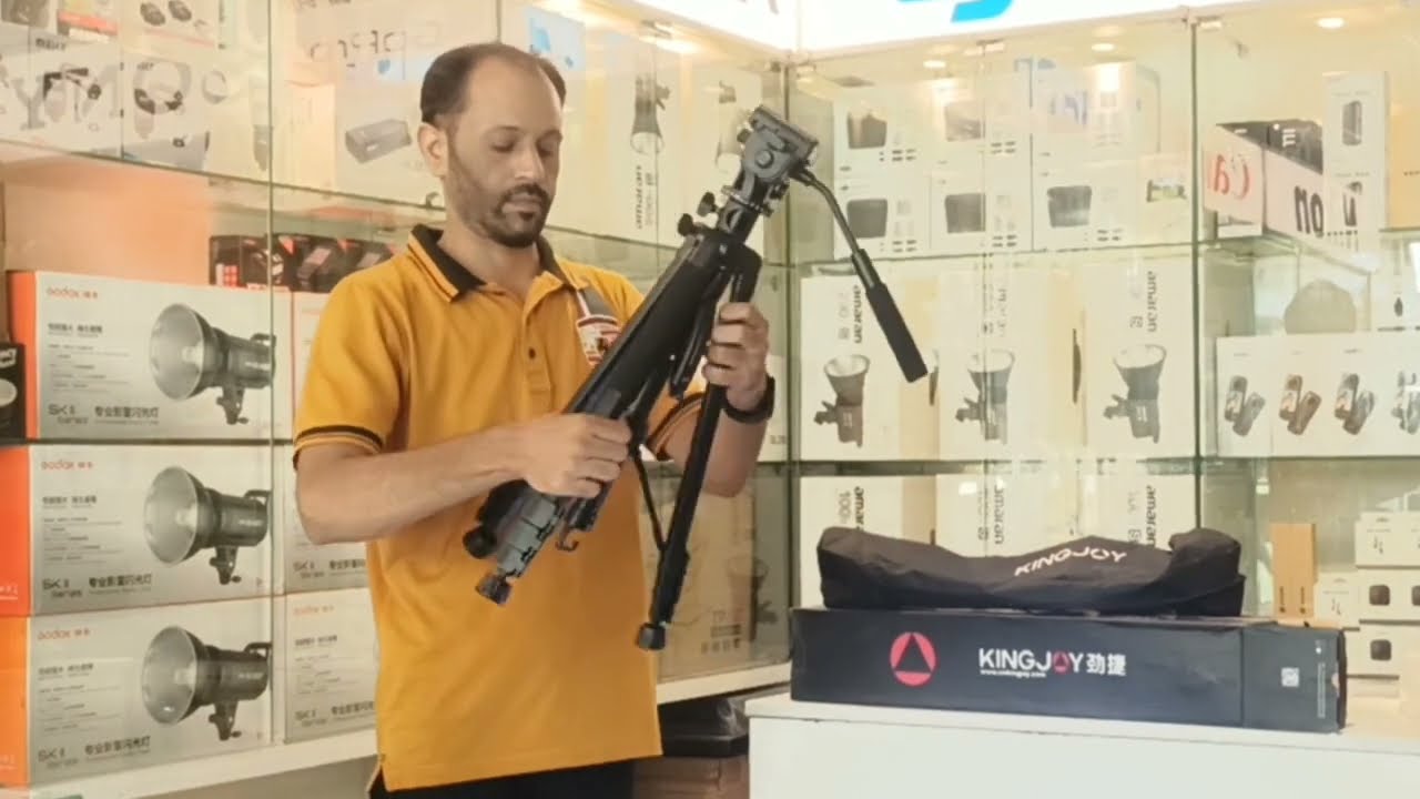 Tripod Kingjoy VT-890H6 3in1  || DSLR Mirror less |Unboxing & Fitting