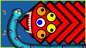 Game rắn ăn trái cây - worms zone.io rắn phàm ăn - Rắn săn mồi #017| Bigsnake TV