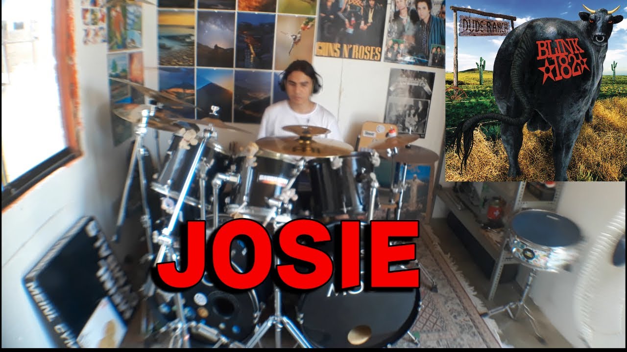 "JOSIE" blink182 DRUM COVER YouTube