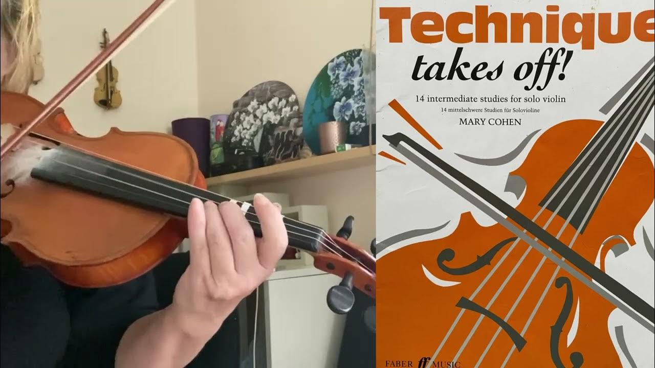 Violin exercises for intermediate level by Mary Cohen. Looping the loop