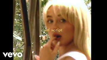 Sabrina Carpenter - Off Script (Official Lyric Video)