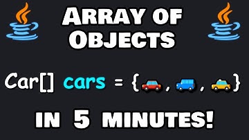 Create an ARRAY OF OBJECTS in 5 minutes! 🗃️